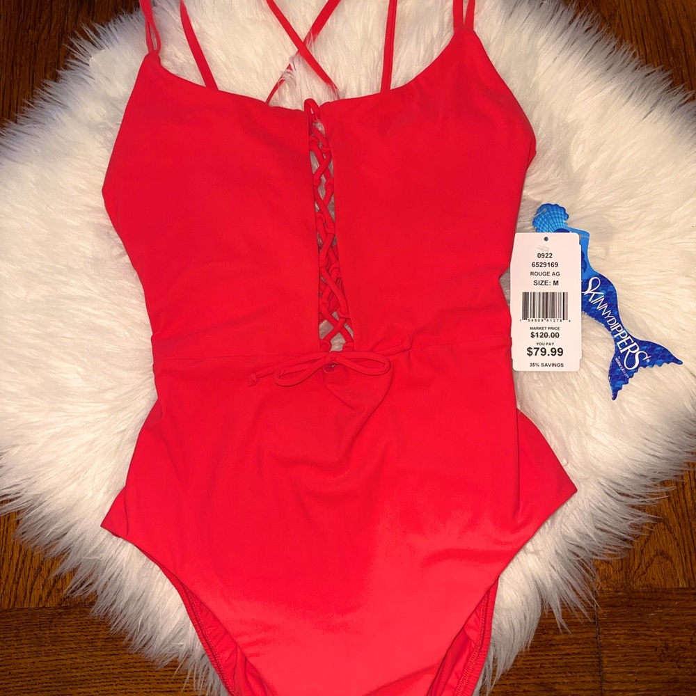 NWT Womens SkinnyDippers Swimsuit - M